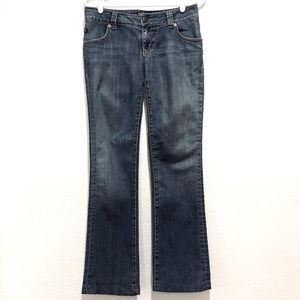 SERFONTAINE Womens Jeans Size 28 Low Rise Straight Y2K